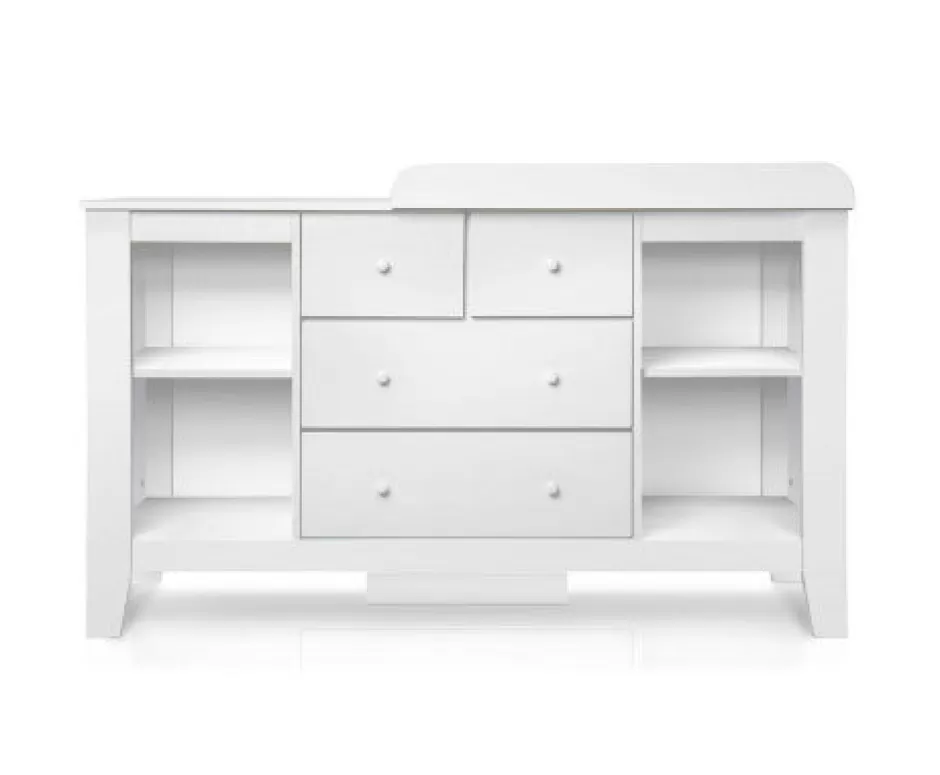 Store Baby Direct Change Table with Drawers - White (PRE ORDER FOR JAN 2025)