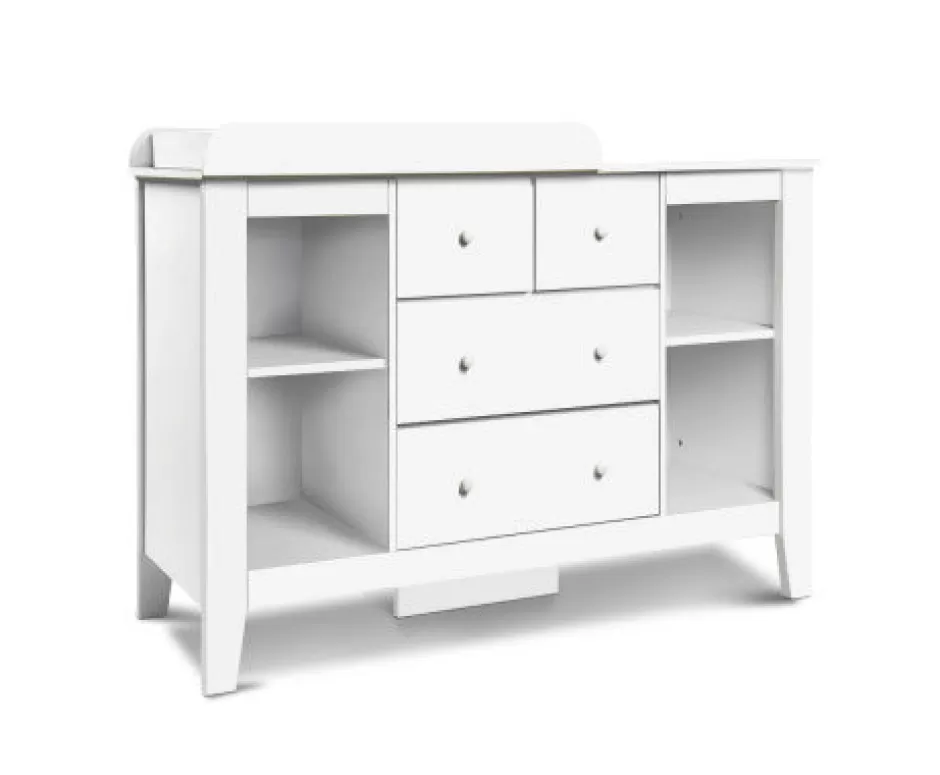 Store Baby Direct Change Table with Drawers - White (PRE ORDER FOR JAN 2025)