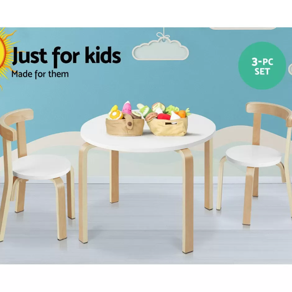 Best Sale Baby Direct 3PCS Set Kids Activity Table and Chairs Toy Play Desk