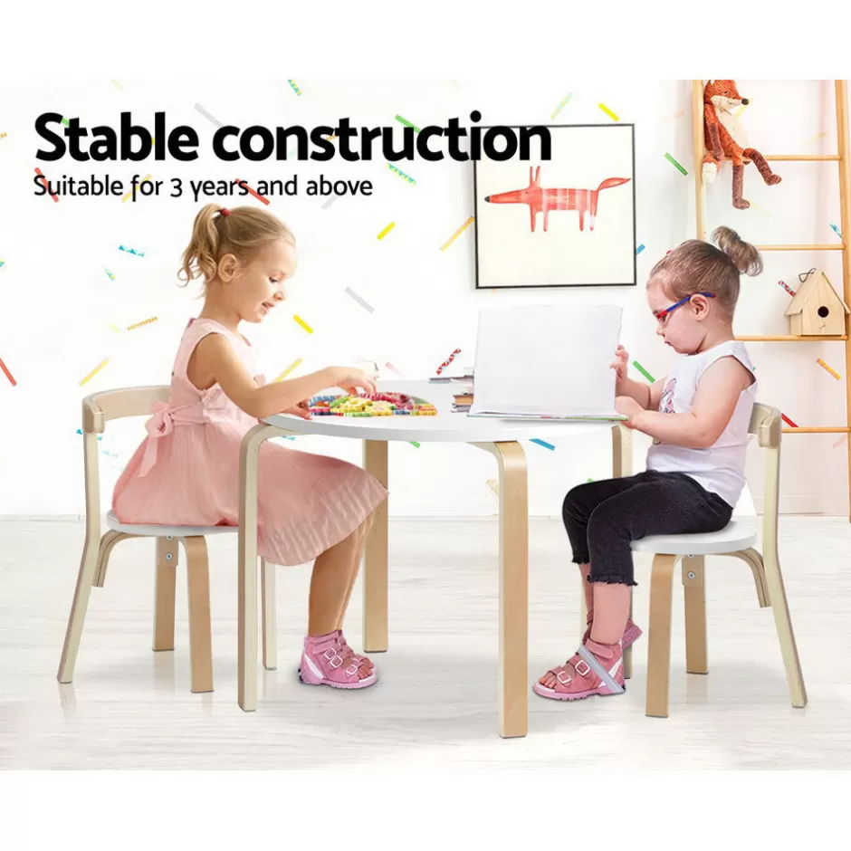 Best Sale Baby Direct 3PCS Set Kids Activity Table and Chairs Toy Play Desk