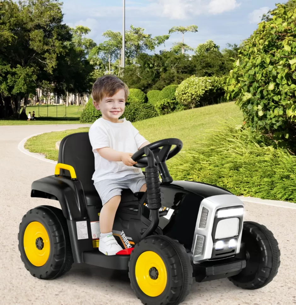 Cheap Baby Direct 12V Ride On Tractor with Trailer and Remote Control for Kids