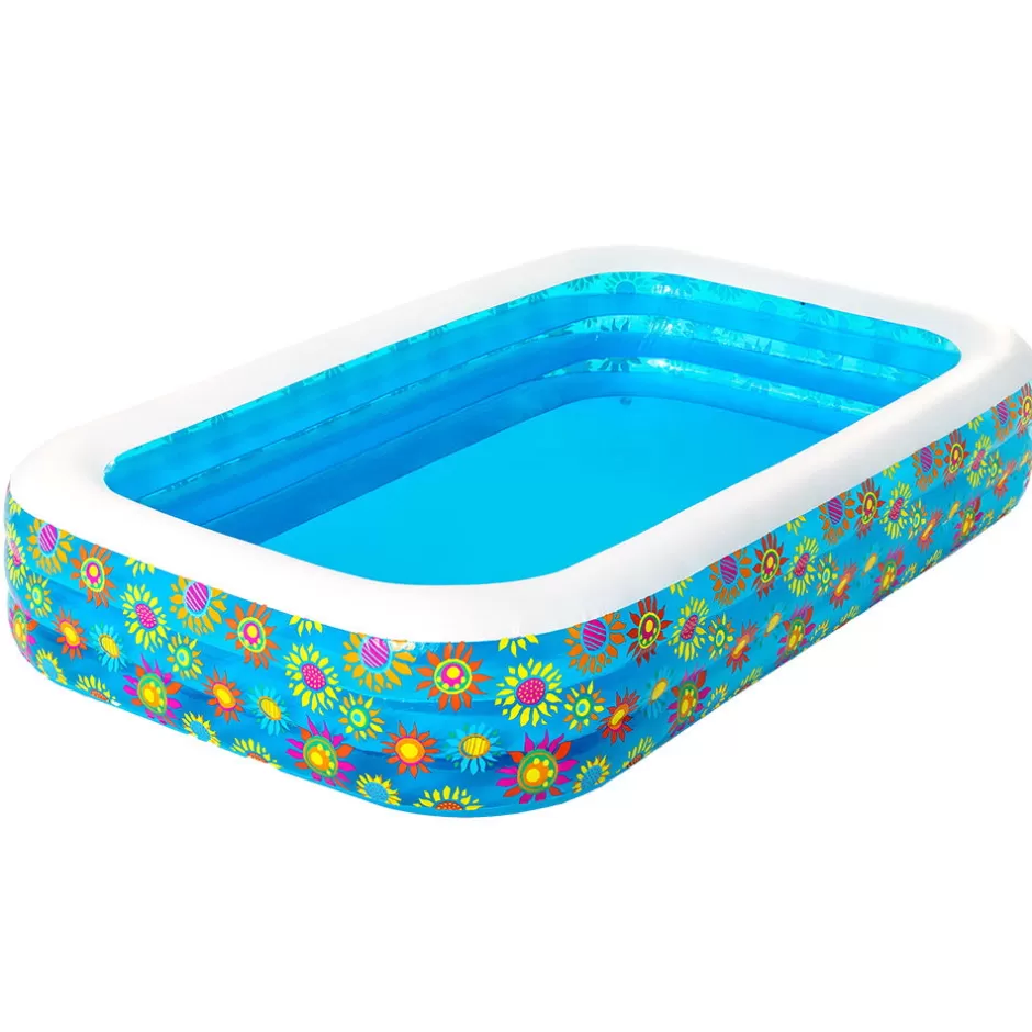 Online Baby Direct Bestway Inflatable Kids Play Pool Swimming Pool Rectangular Family Pools