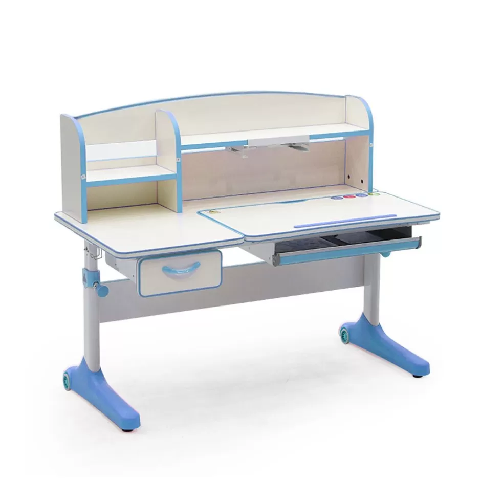 Cheap Baby Direct 120cm Height Adjustable Children Kids Ergonomic Study Desk Blue AU