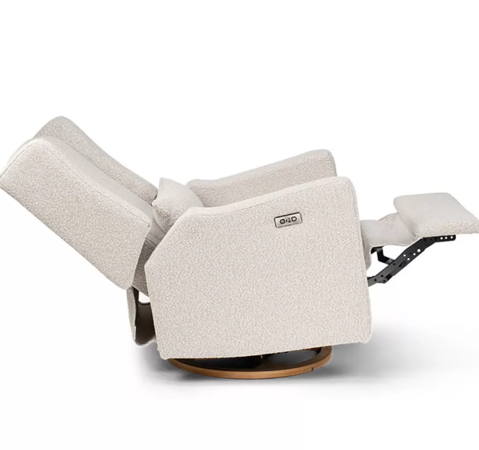 Hot Baby Direct COCOON BONDI Electric Recliner Glider Nursery Chair in Light Grey
