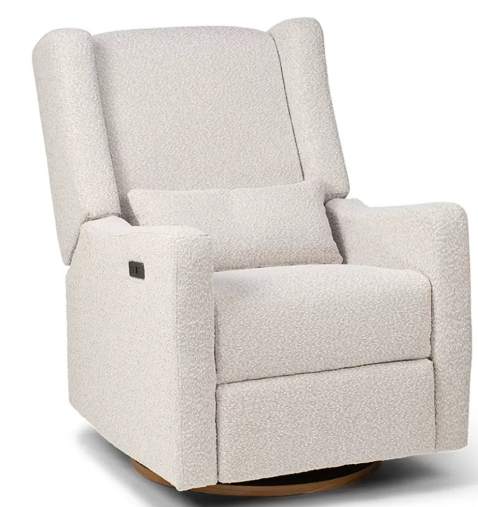 Hot Baby Direct COCOON BONDI Electric Recliner Glider Nursery Chair in Light Grey