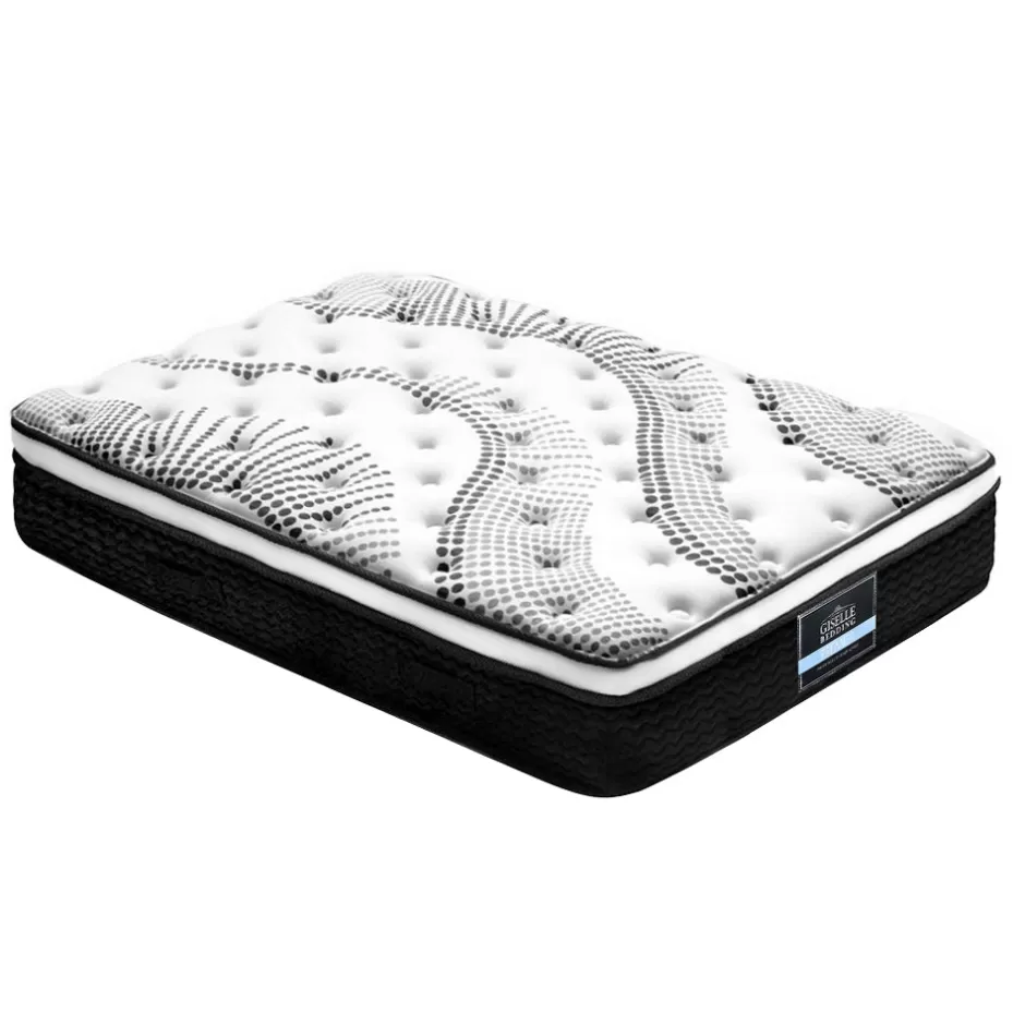 Best Sale Baby Direct Giselle Bedding Como Euro Top Pocket Spring Mattress 32cm Thick King Single