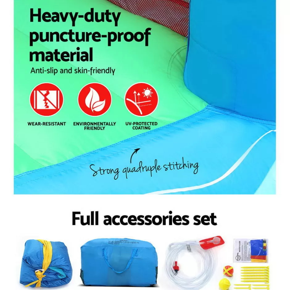 Sale Baby Direct Happy Hop Inflatable Water Jumping Castle Bouncer Kid Toy Windsor Slide Splash