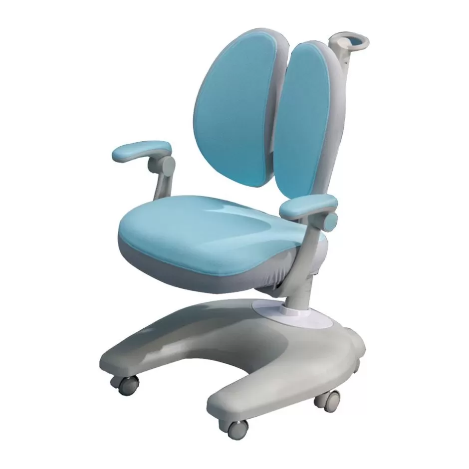 Flash Sale Baby Direct Height Adjustable Children Kids Ergonomic Study Desk Chair Set 80cm Blue AU