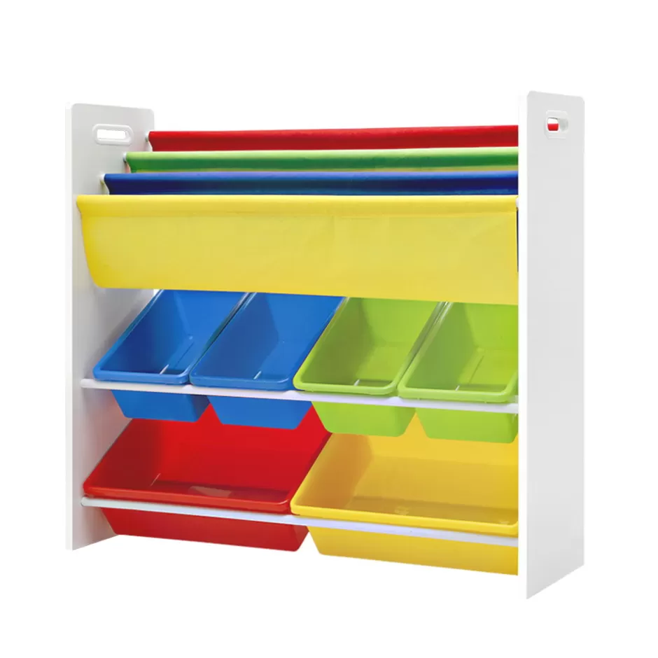Best Baby Direct Keezi Kids Bookcase Childrens Bookshelf Toy Storage Organizer Display Rack Book