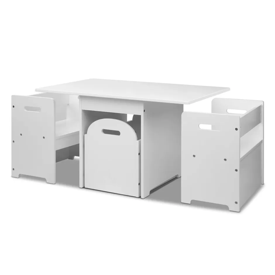 Clearance Baby Direct Keezi Kids Multi-function Table and Chair Hidden Storage Box Toy Activity Desk