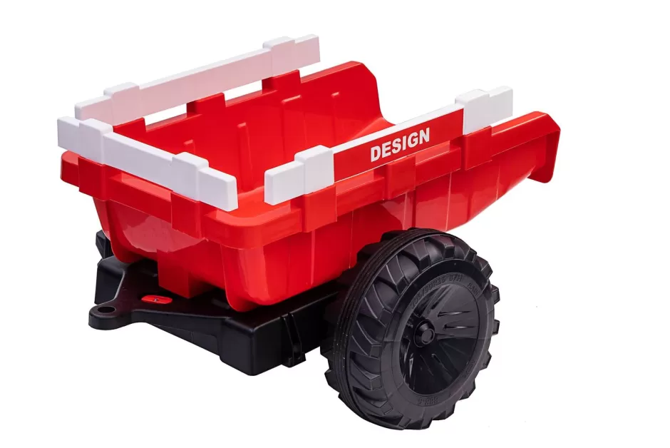 Outlet Baby Direct Kids Ride On Car 12V Tractor 2 In 1 With Trailer And Excavator