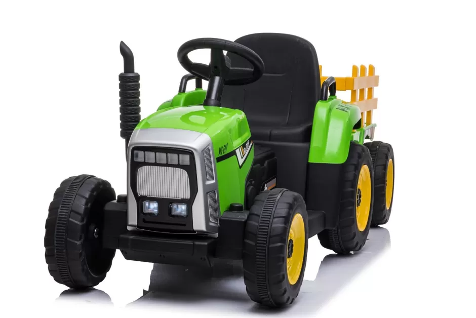 Best Sale Baby Direct Little Riders Kids Ride On Car Farm Expert Tractor with Trailer 12V