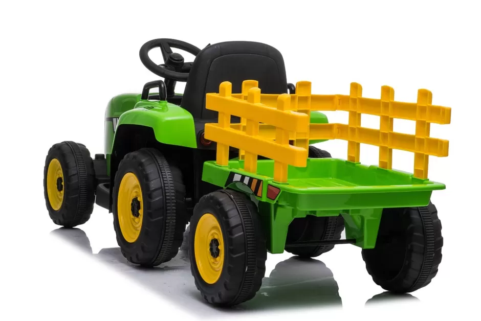 Best Sale Baby Direct Little Riders Kids Ride On Car Farm Expert Tractor with Trailer 12V
