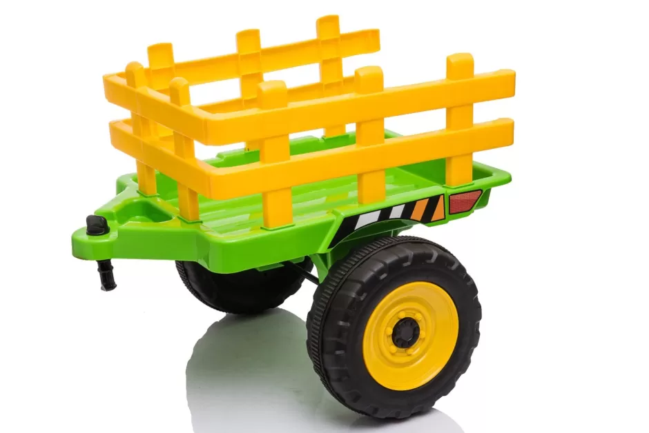 Best Sale Baby Direct Little Riders Kids Ride On Car Farm Expert Tractor with Trailer 12V
