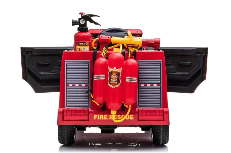 Cheap Baby Direct Little Riders Kids Ride On Car Fire Rescue Truck 12V