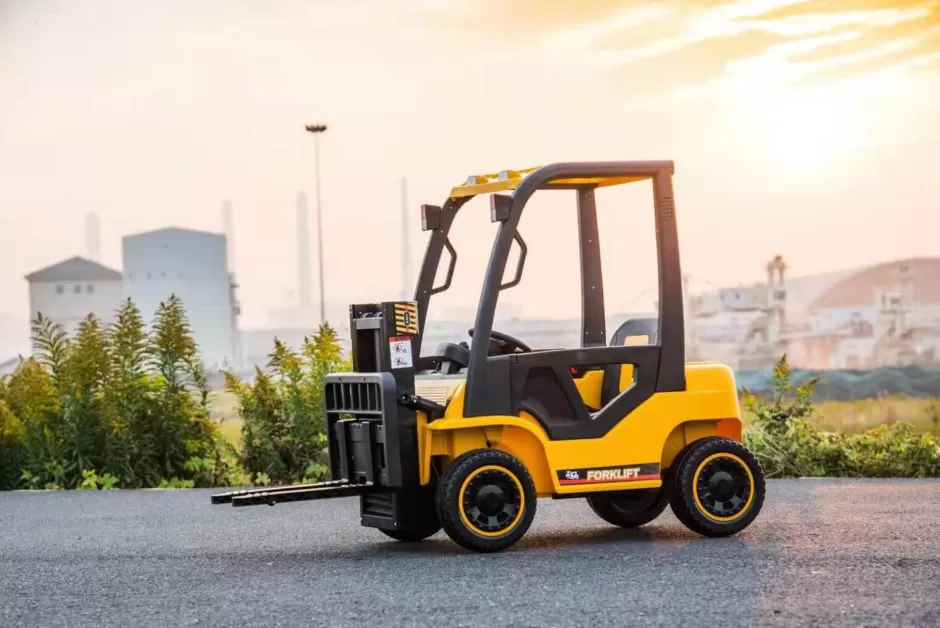 Best Sale Baby Direct Little Riders Kids Ride On Car Forklift 12V - Yellow