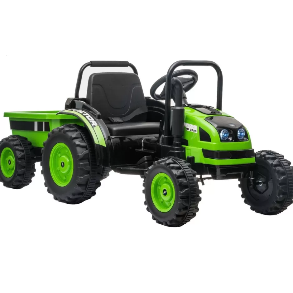 Best Baby Direct Little Riders Kids Ride On Car Tractor with Trailer