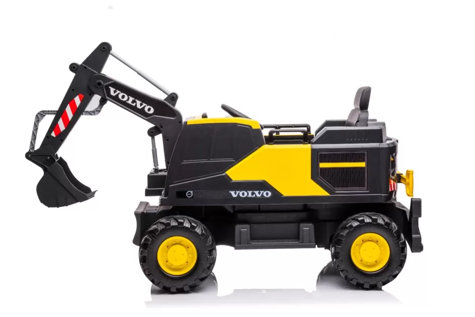 Best Baby Direct Little Riders 12V Volvo Excavator Kids Ride on Car with Electronic Digging Arm