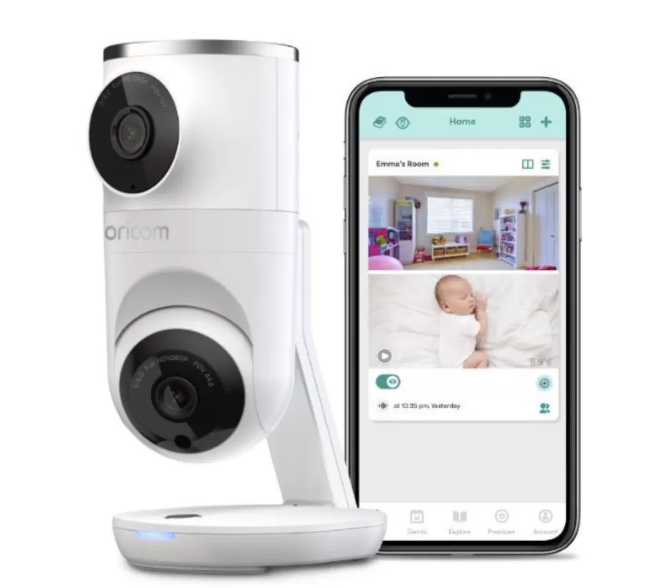Flash Sale Baby Direct Oricom Smart HD Dual Camera Baby Monitor OBHDUAL