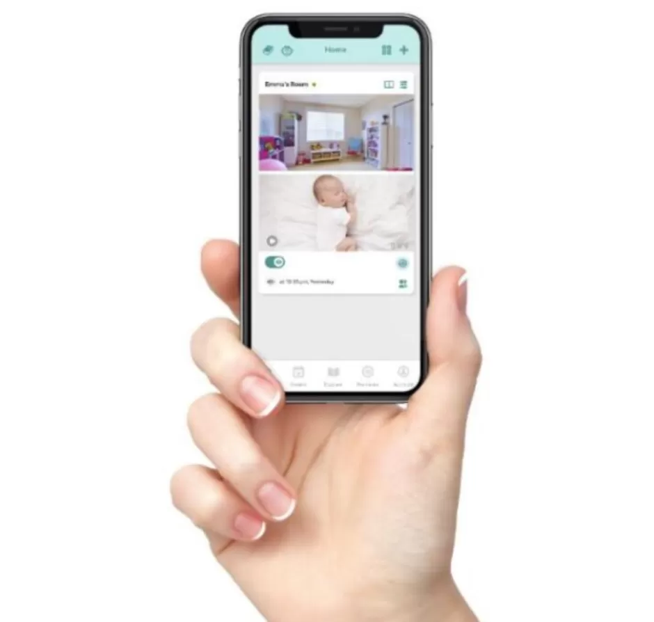 Flash Sale Baby Direct Oricom Smart HD Dual Camera Baby Monitor OBHDUAL