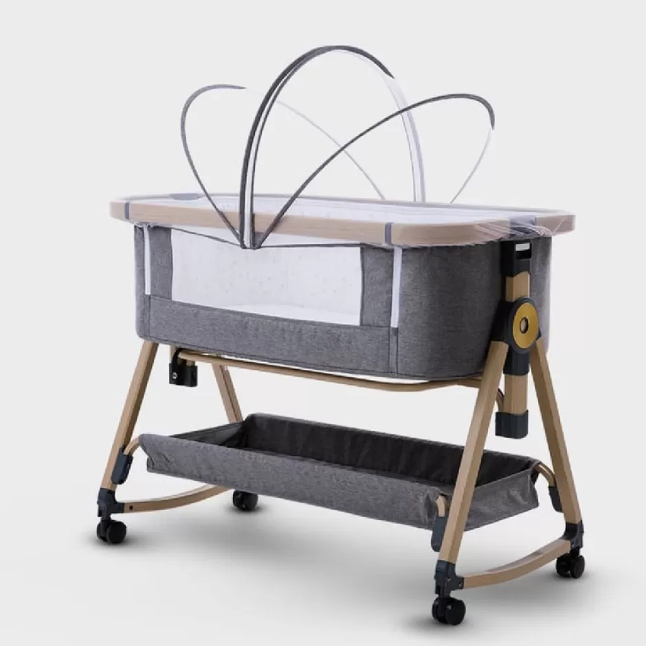 Cheap Baby Direct Rever Bebe Dream On Me Bassinet Co Sleeper Charcoal Grey