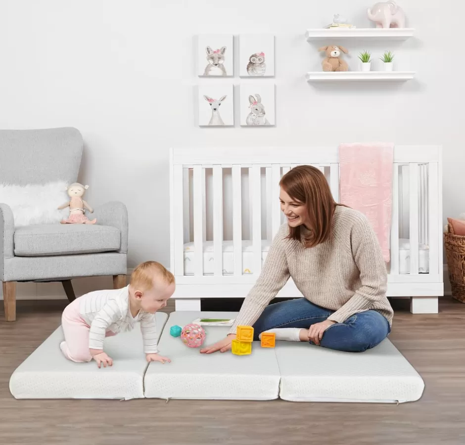 Best Sale Baby Direct Rever Bebe Folding Travel Portacot Mattress (97 x 66 x 8 cm)