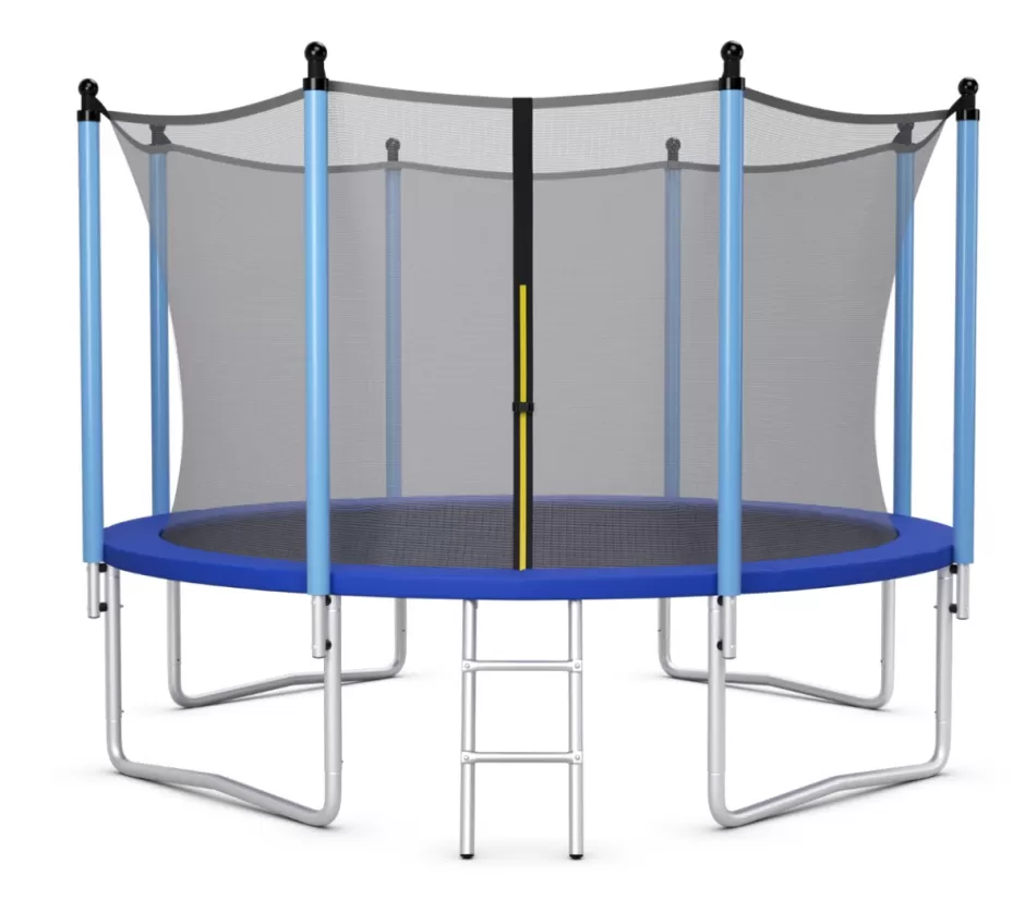 Best Sale Baby Direct Rever Bebe Ultimate Outdoor Trampoline with Safety Netting and Climbing Ladder