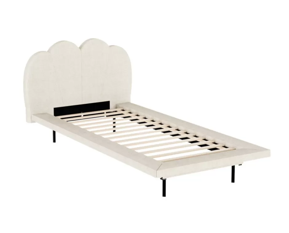 New Baby Direct Rever Living Bed Frame Single Size Vanilla Boucle Beige SASA
