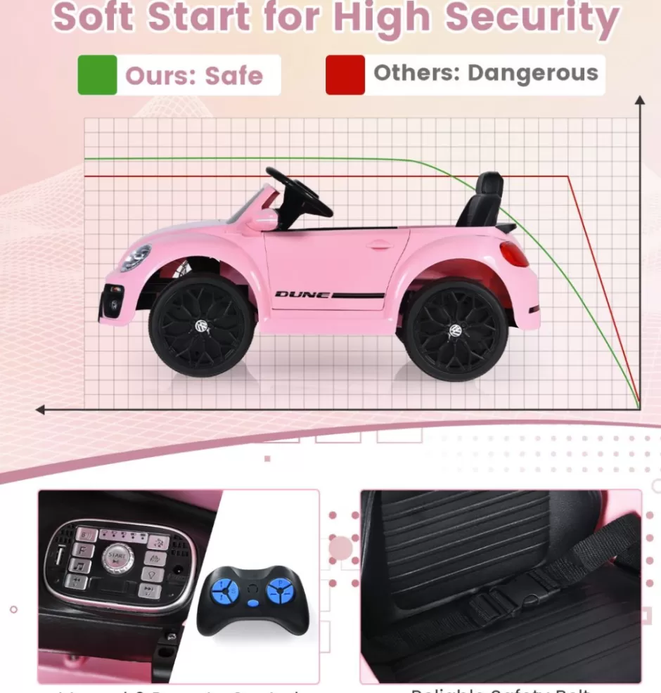 Store Baby Direct 12V Volkswagen Beetle Kids Electric Ride On Car