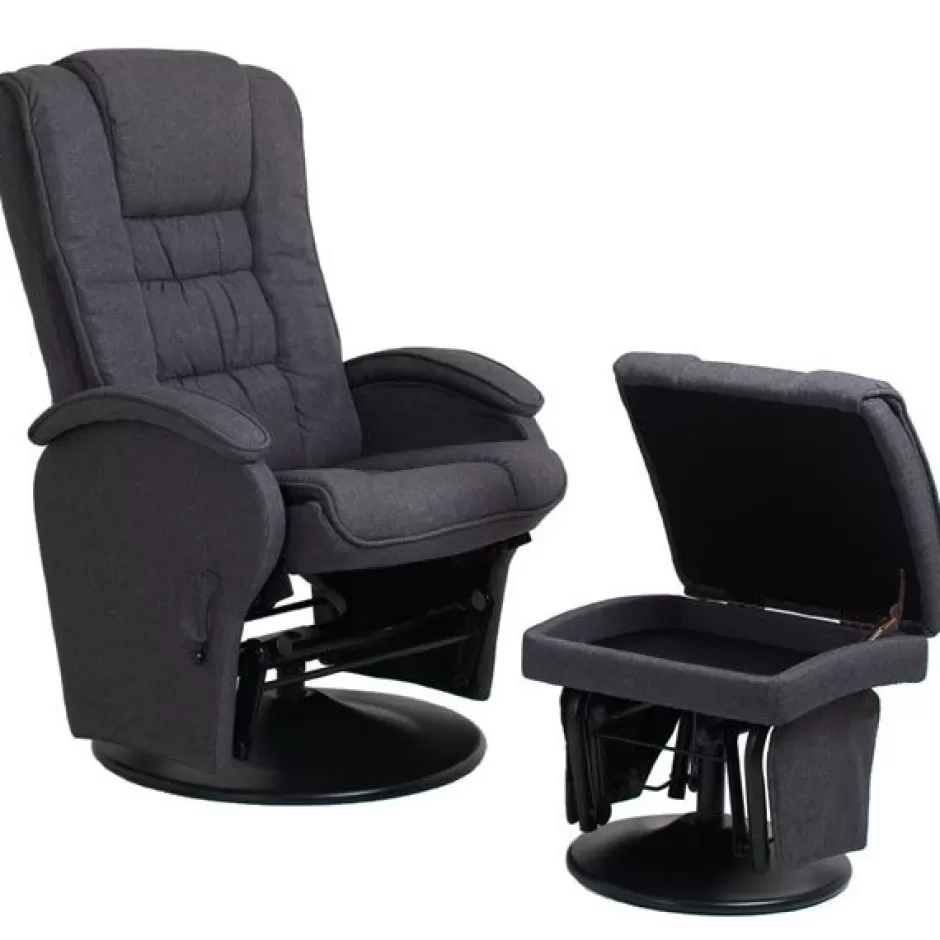 Discount Baby Direct Valco Baby - Eurobell Glider - Oyster Grey (Pre Order For Mid Nov)
